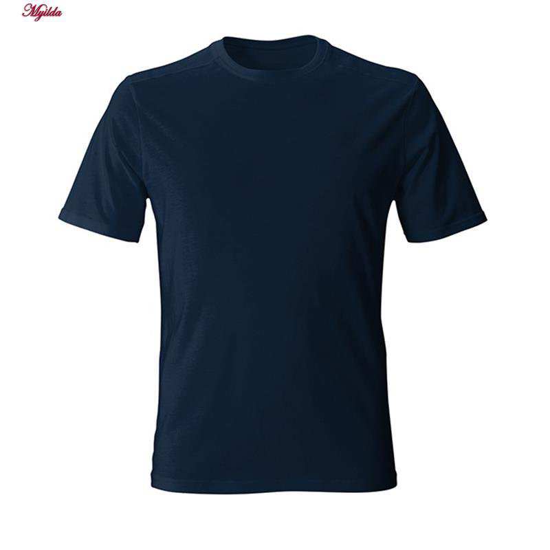 تیشرت سرمه ای ساده مردانه ماییلدا