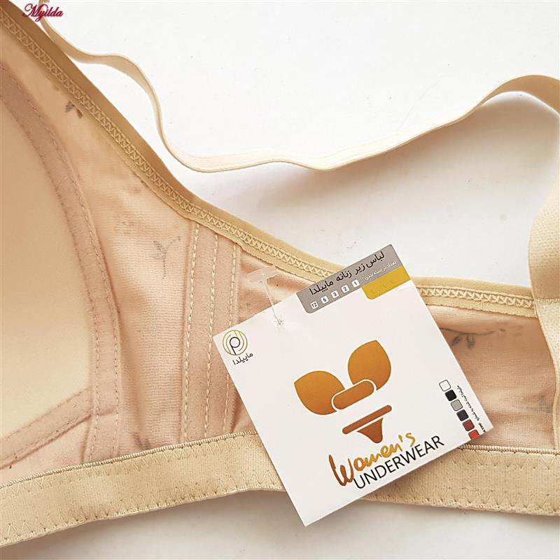 سوتین بدون فنر زنانه رنگ کرم ماییلدا کد 5348