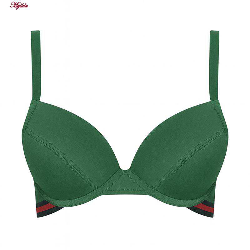 ست شورت و سوتین زنانه رنگ سبز میسا مدل 5346-9030 ماییلدا