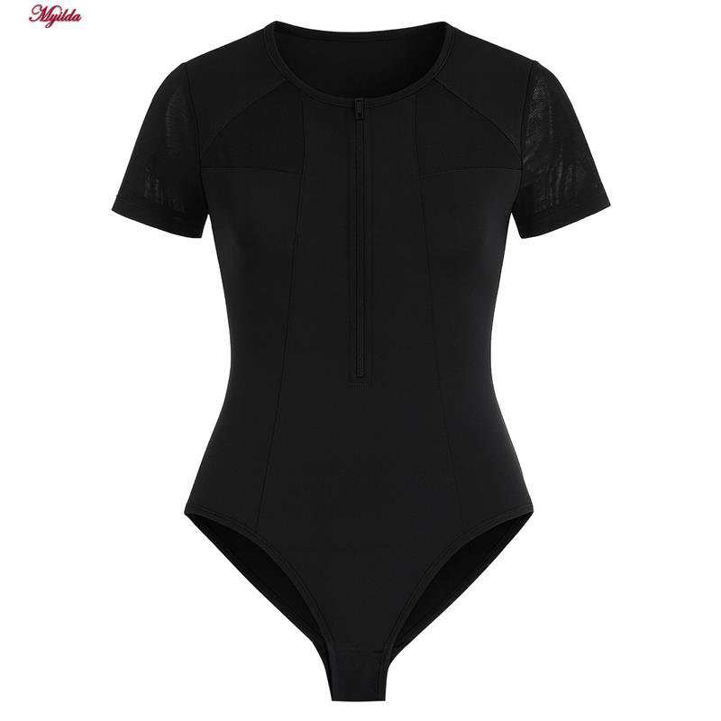 مایو زنانه رنگ مشکی ماییلدا مدل 5344-779