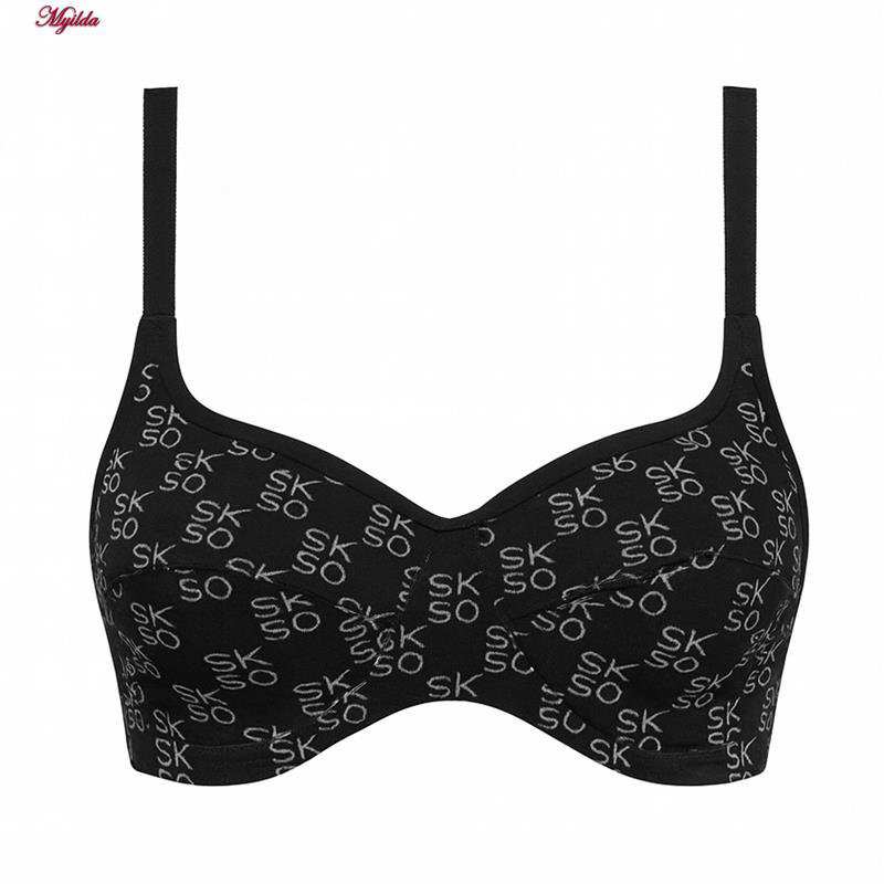 سوتین فنردار زنانه رنگ مشکی میسا مدل 5342-9040 ماییلدا