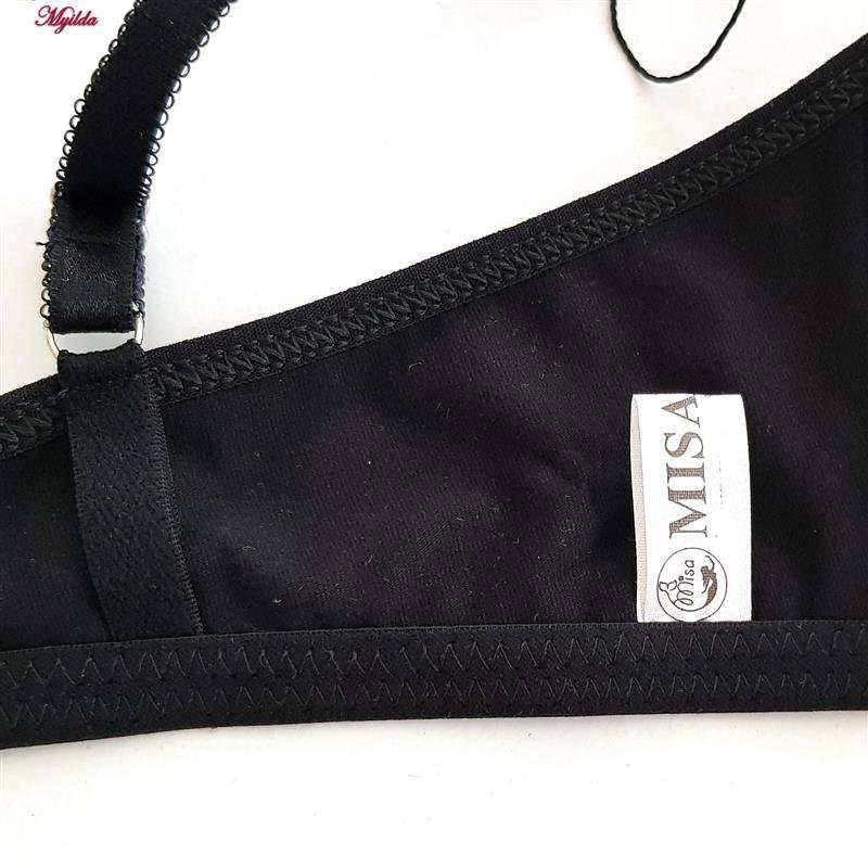 سوتین فنردار زنانه رنگ مشکی میسا مدل 5342-9040 ماییلدا