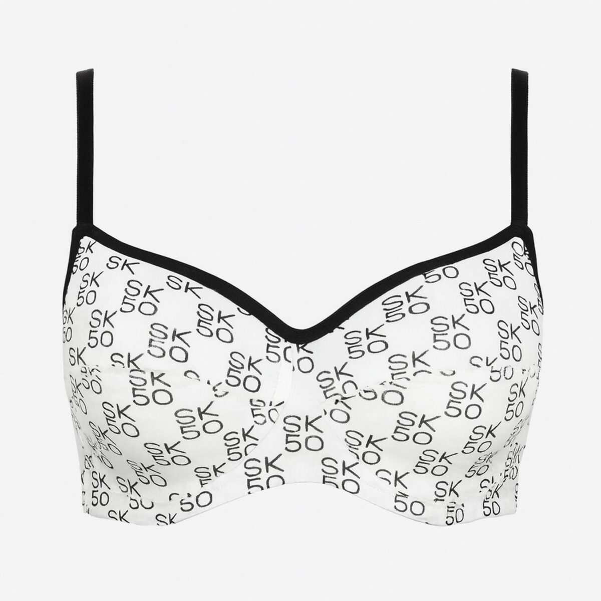 سوتین فنردار زنانه رنگ سفید میسا مدل 5342-9040 ماییلدا