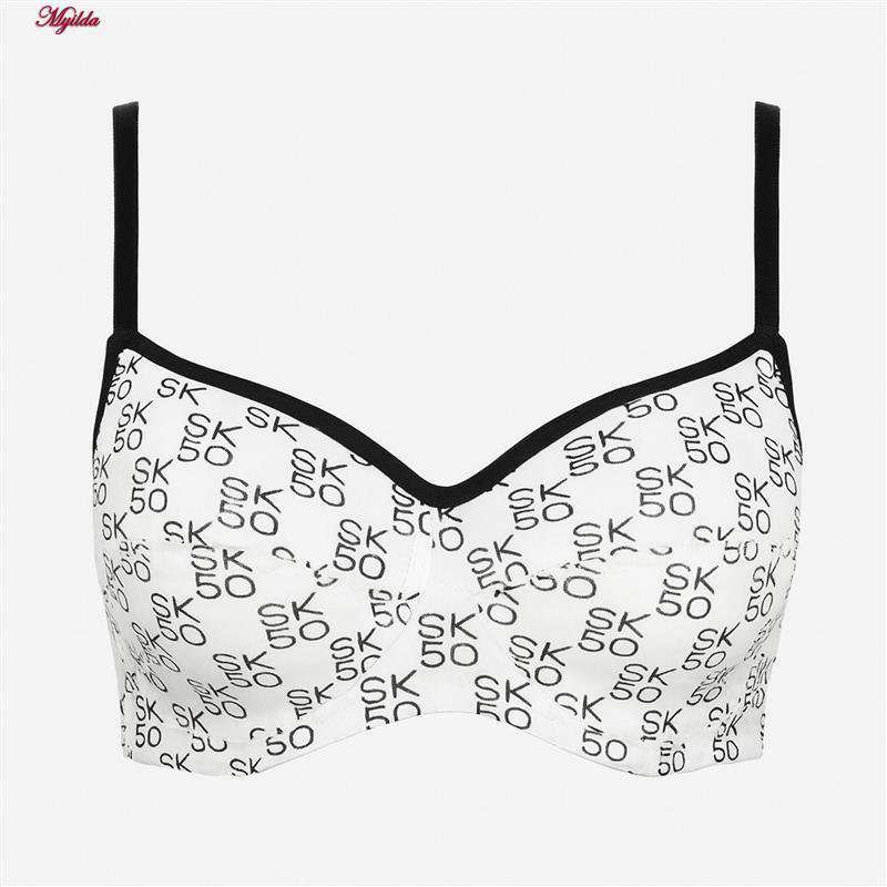 سوتین فنردار زنانه رنگ سفید میسا مدل 5342-9040 ماییلدا