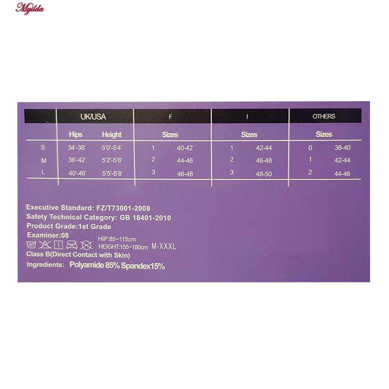جوراب ساق بلند زنانه رنگ قرمز مدل 5347 ماییلدا