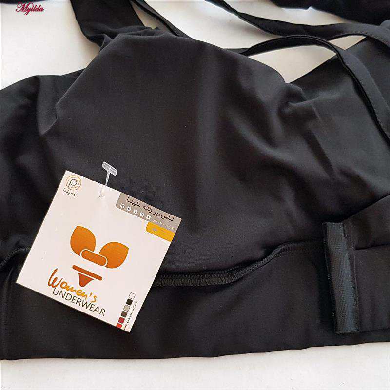 نیم تنه ورزشی زنانه رنگ مشکی ماییلدا مدل 5341-606