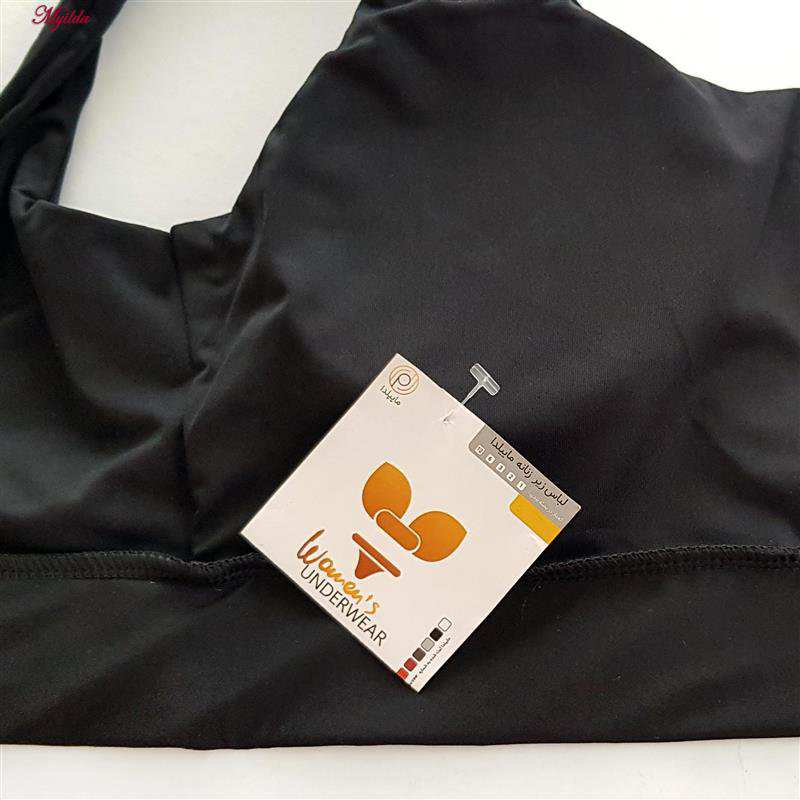 نیم تنه ورزشی زنانه رنگ مشکی ماییلدا مدل 5340-529