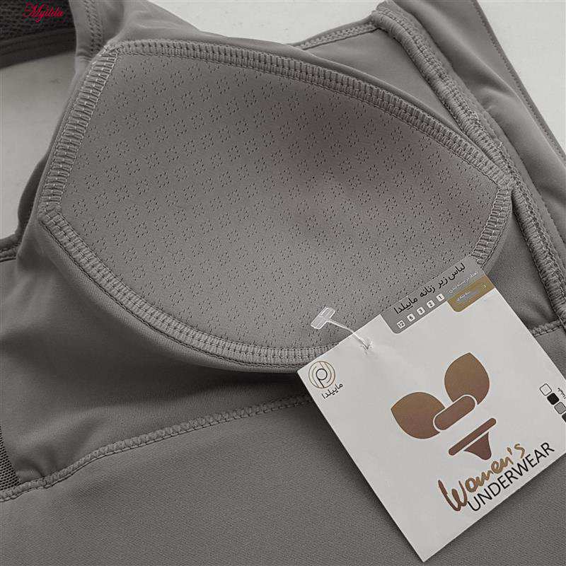 نیم تنه ورزشی زنانه رنگ طوسی ماییلدا مدل 5335-876