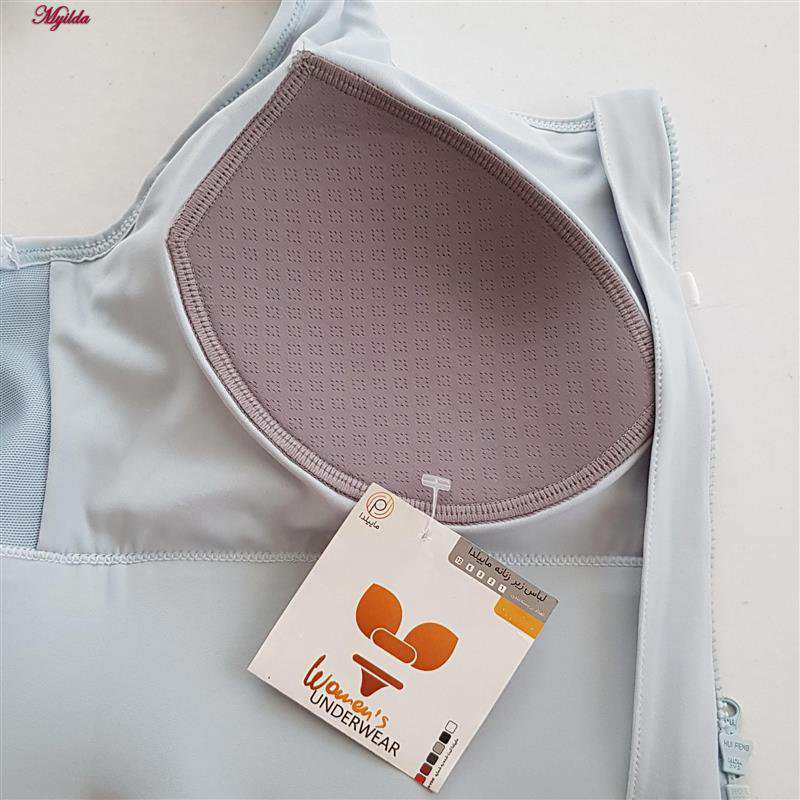 نیم تنه ورزشی زنانه رنگ آبی روشن ماییلدا مدل 5335-876