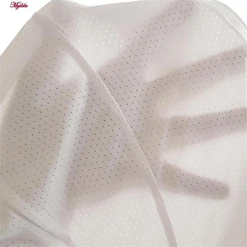 تی شرت آستین کوتاه ورزشی زنانه رنگ سفید ماییلدا مدل 5338-556