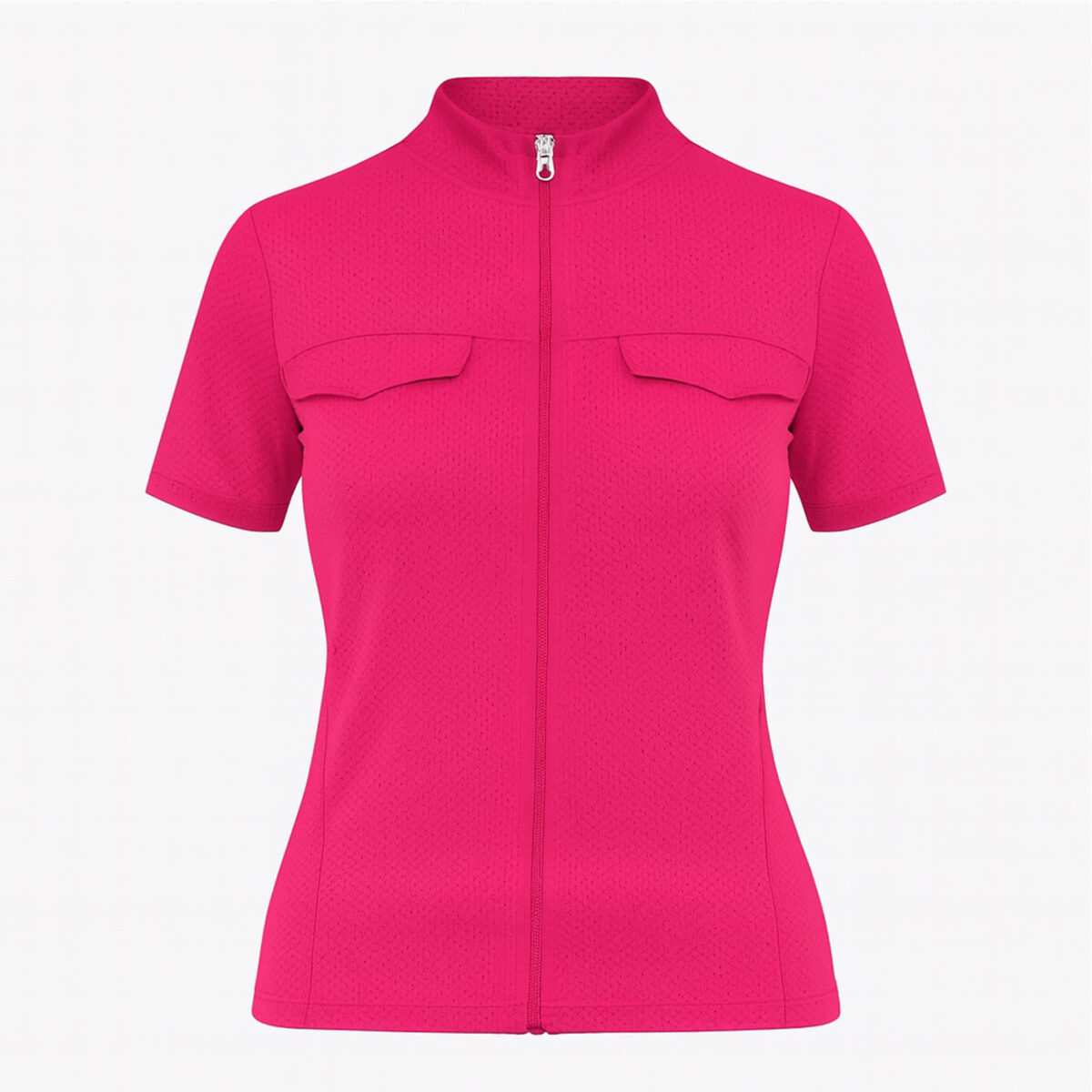 تی شرت آستین کوتاه ورزشی زنانه رنگ سرخابی ماییلدا مدل 5338-556