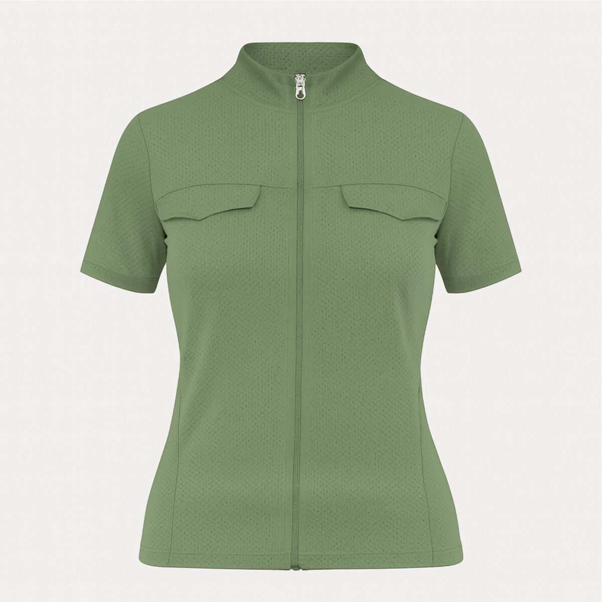 تی شرت آستین کوتاه ورزشی زنانه رنگ سبز دریایی ماییلدا مدل 5338-556