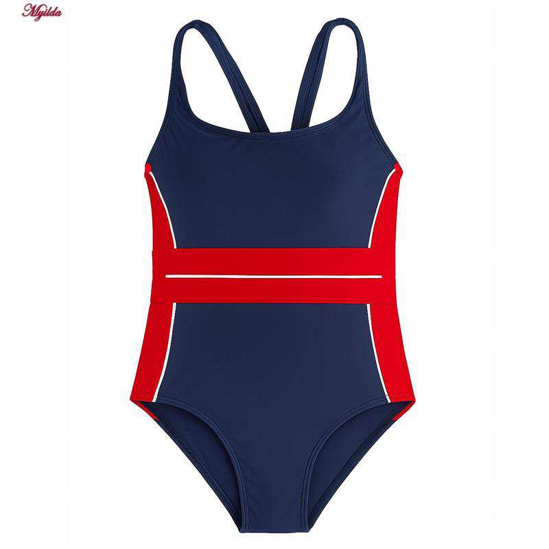 مایو زنانه رنگ سرمه ای مدل 1260 ماییلدا