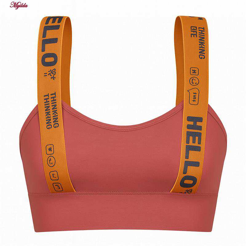 ست نیم تنه و شلوارک ورزشی زنانه رنگ نارنجی ماییلدا مدل 5327