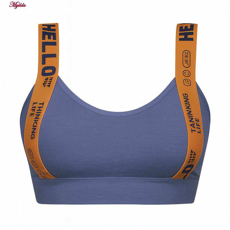 ست نیم تنه و شلوارک ورزشی زنانه ماییلدا رنگ آبی کد 5327