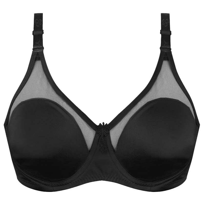 سوتین زنانه رنگ مشکی پانیذ مدل 22200 ماییلدا