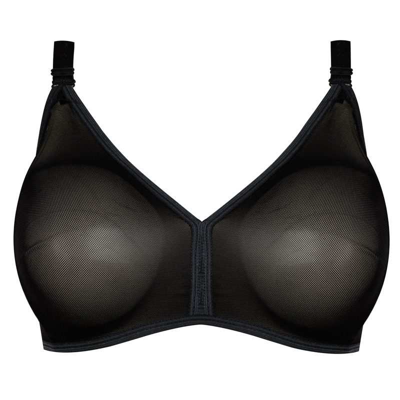 سوتین زنانه پرسی رنگ مشکی مدل 355003102 ماییلدا