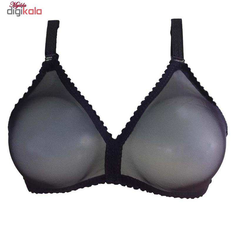 سوتین زنانه پرسی رنگ مشکی کد bla ماییلدا