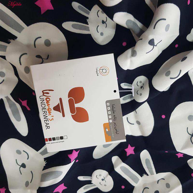 شلوارک راحتی زنانه ماییلدا مدل خرگوش کد 5358