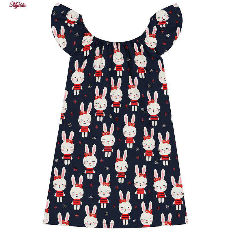 پیراهن آستین کوتاه راحتی زنانه رنگ سرمه ای ماییلدا مدل 5357