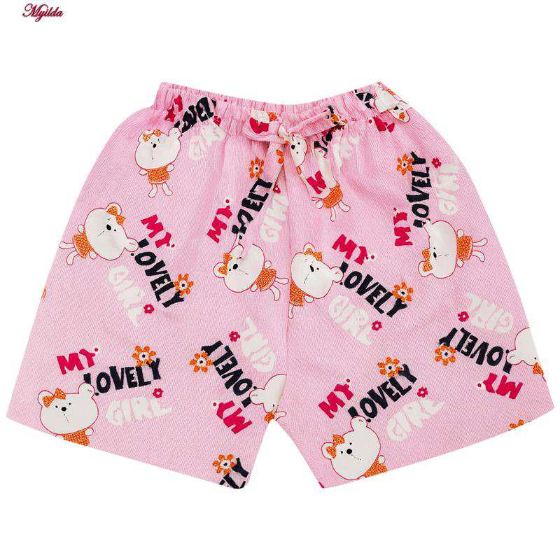 شلوارک راحتی زنانه مدل خرسی ماییلدا کد 5356