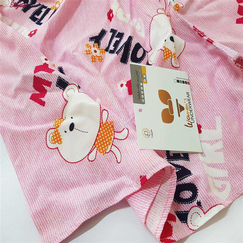 شلوارک راحتی زنانه مدل خرسی ماییلدا کد 5356