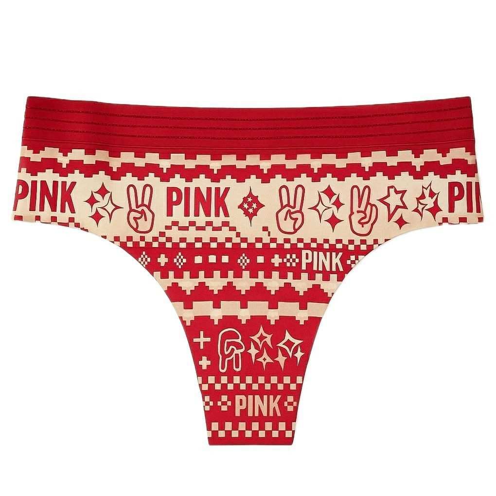 شورت لامبادا زنانه مدل لیزری کمر pink رنگ قرمز کد 56-5389 ماییلدا