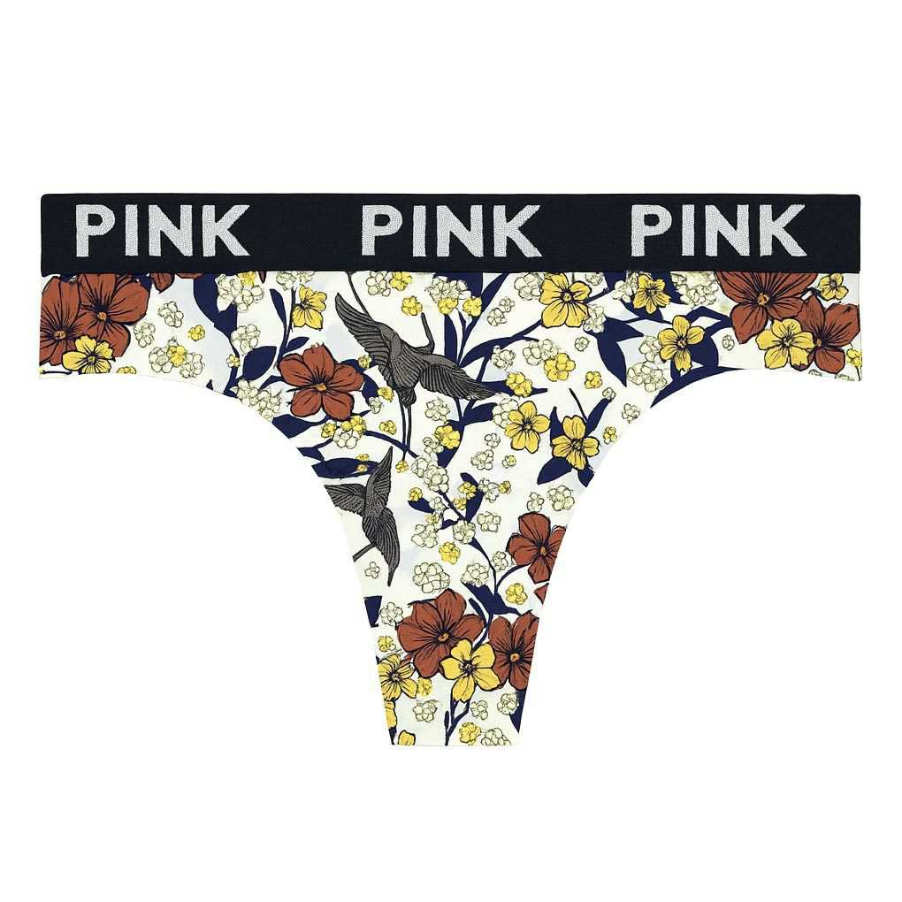 شورت لامبادا زنانه مدل لیزری کمر pink برگی کد 14-5389 ماییلدا