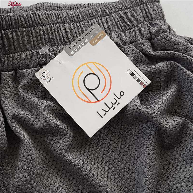 ست تی شرت آستین کوتاه و شلوارک ورزشی مردانه رنگ طوسی مدل 5374-806 ماییلدا