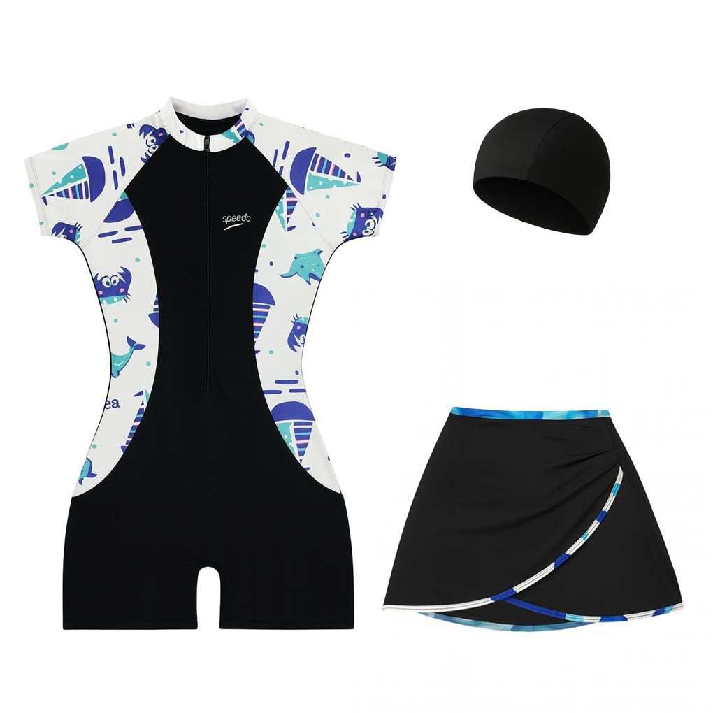 مایو 3 تکه زنانه طرح قایق و خرچنگ مدل 5371-788P ماییلدا