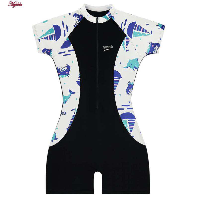 مایو 3 تکه زنانه طرح قایق و خرچنگ مدل 5371-788P ماییلدا