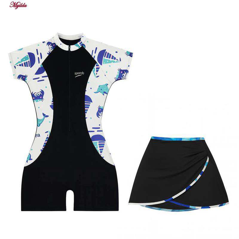 مایو 3 تکه زنانه طرح قایق و خرچنگ مدل 5371-788P ماییلدا