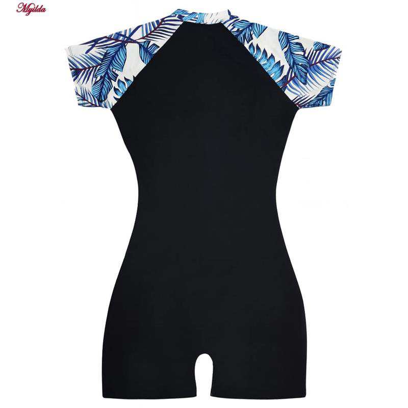 مایو 2 تکه زنانه طرح شاخ و برگ مدل 5371-788P ماییلدا