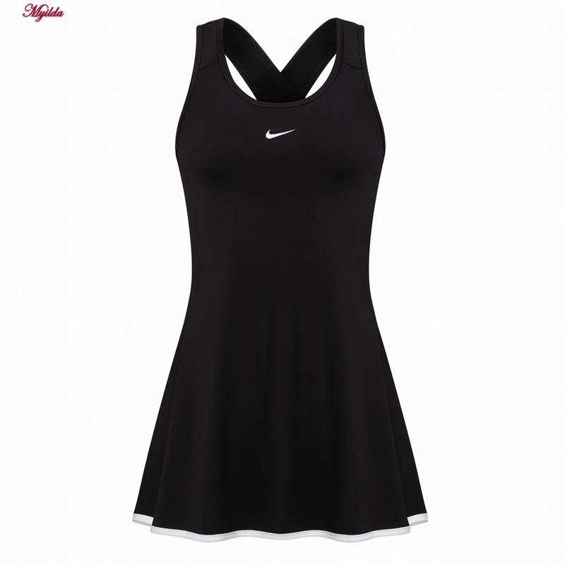 ست سه تکه لباس تنیسی ورزشی زنانه رنگ مشکی مدل 5372-772P ماییلدا