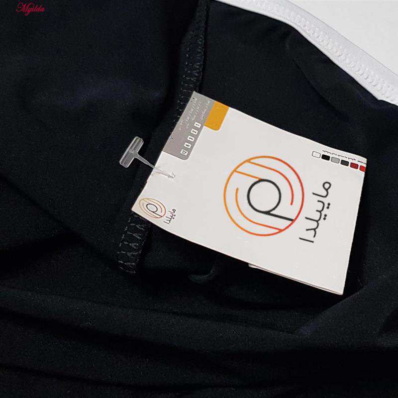 ست سه تکه لباس تنیسی ورزشی زنانه رنگ مشکی مدل 5372-772P ماییلدا