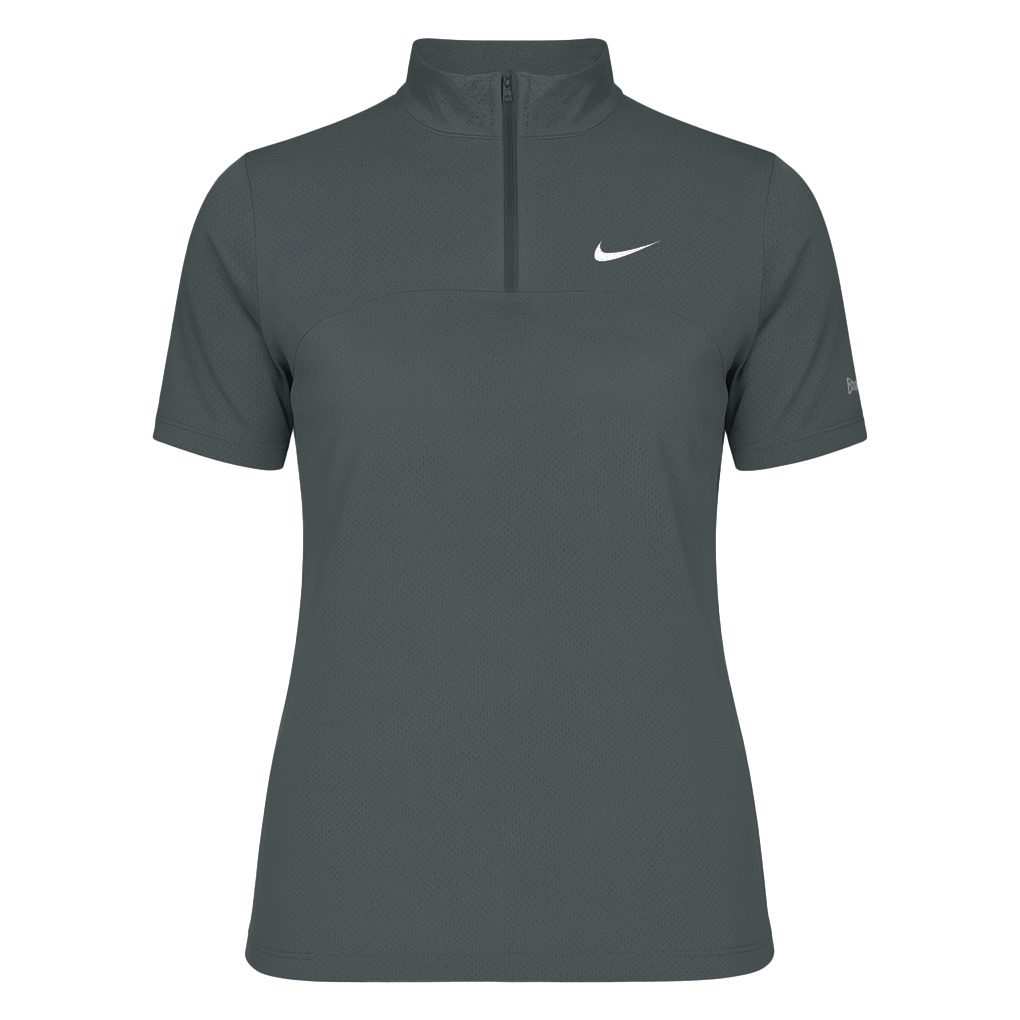 تی شرت آستین کوتاه ورزشی زنانه زیپدار رنگ طوسی مدل 5373-557 ماییلدا