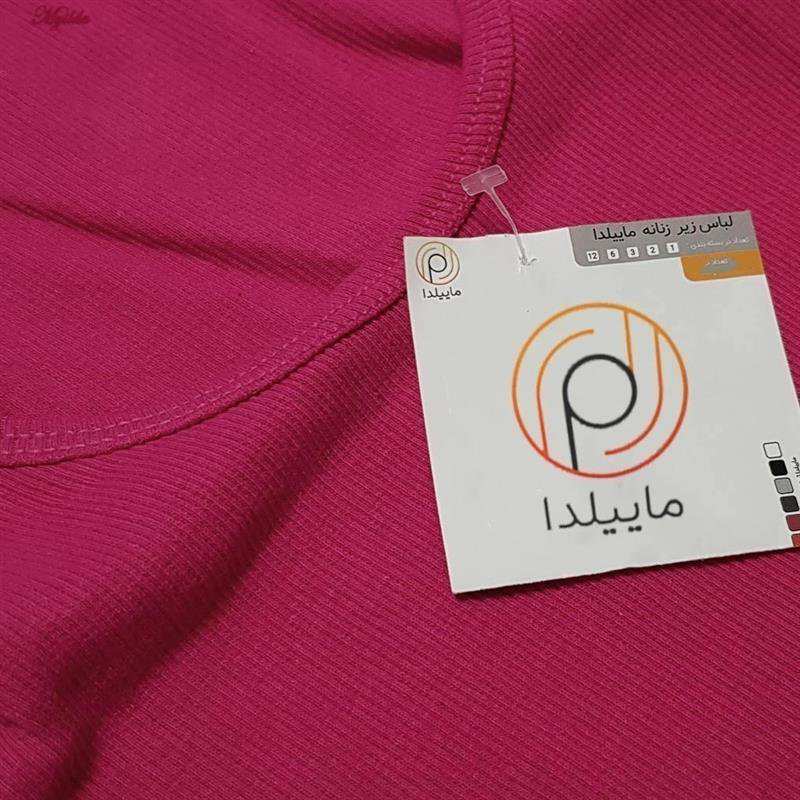 تاپ زنانه کراپ رنگ سرخابی ماییلدا مدل 5370-563