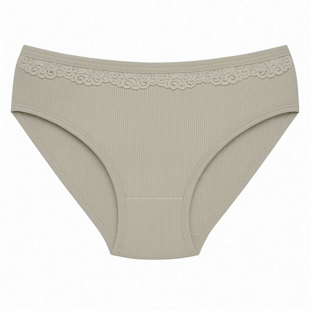 شورت زنانه مدل نخی رنگ کرم بتیس کد 5369 ماییلدا