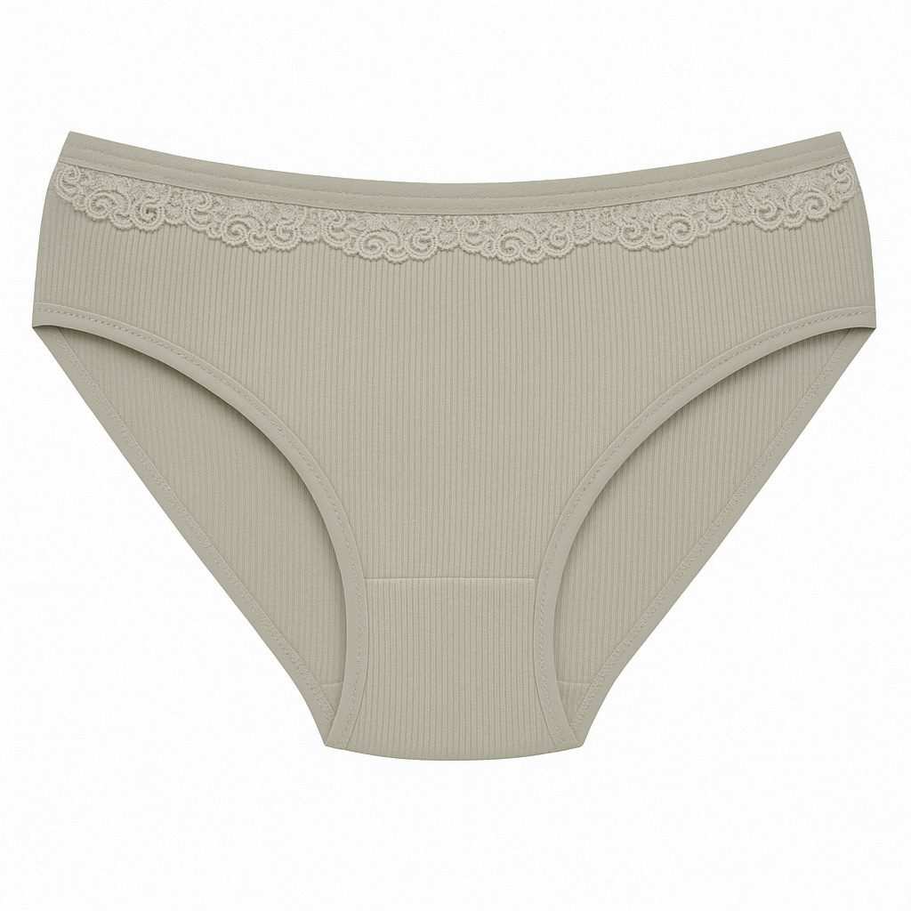 شورت زنانه مدل نخی رنگ کرم بتیس کد 5369 ماییلدا