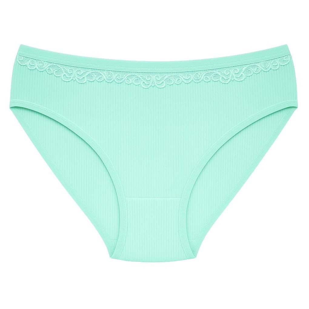 شورت زنانه نخی رنگ سبز روشن بتیس کد 5369 ماییلدا