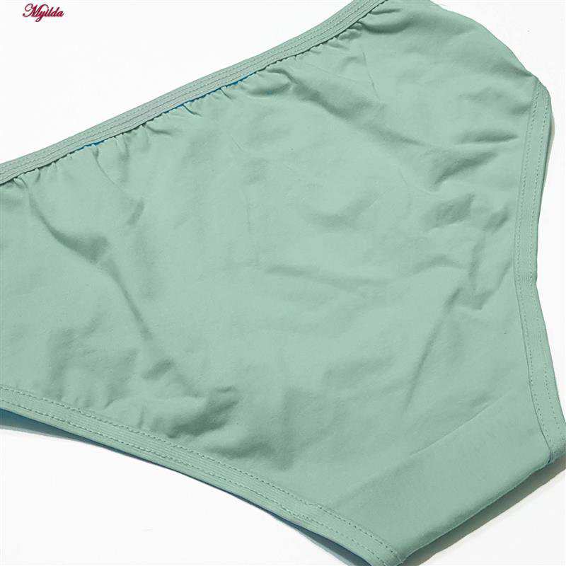 شورت زنانه نخ پنبه رنگ سبز ماییلدا کد 5163