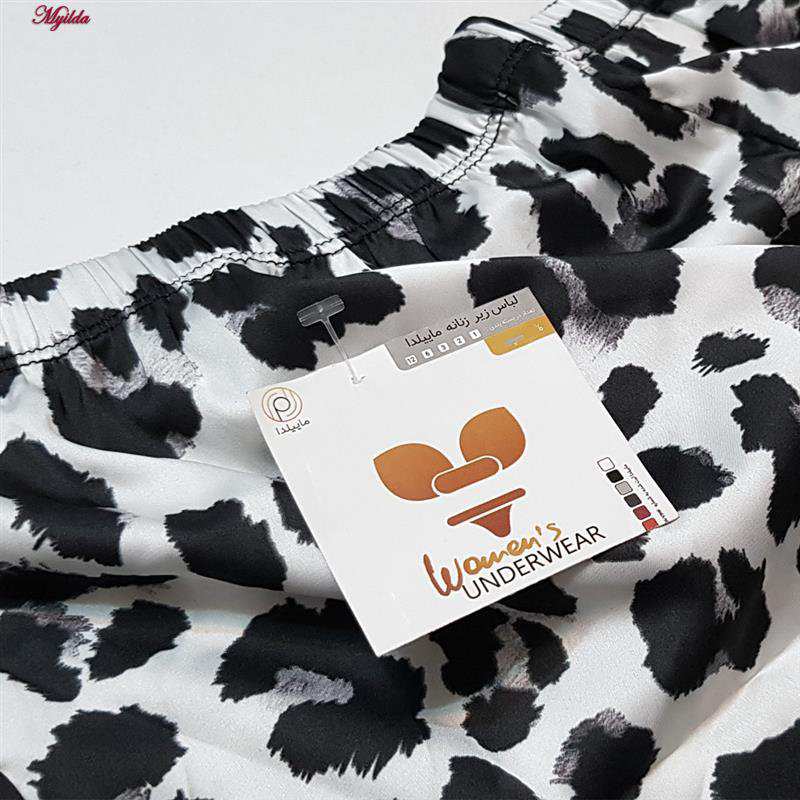 لباس خواب زنانه طرح پلنگی ماییلدا مدل 5375-320