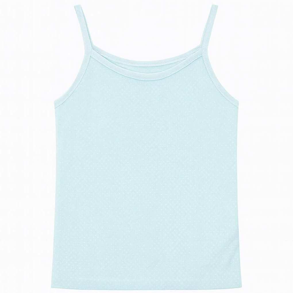 تاپ راحتی زنانه رنگ آبی خال خالی ماییلدا مدل 5328-4