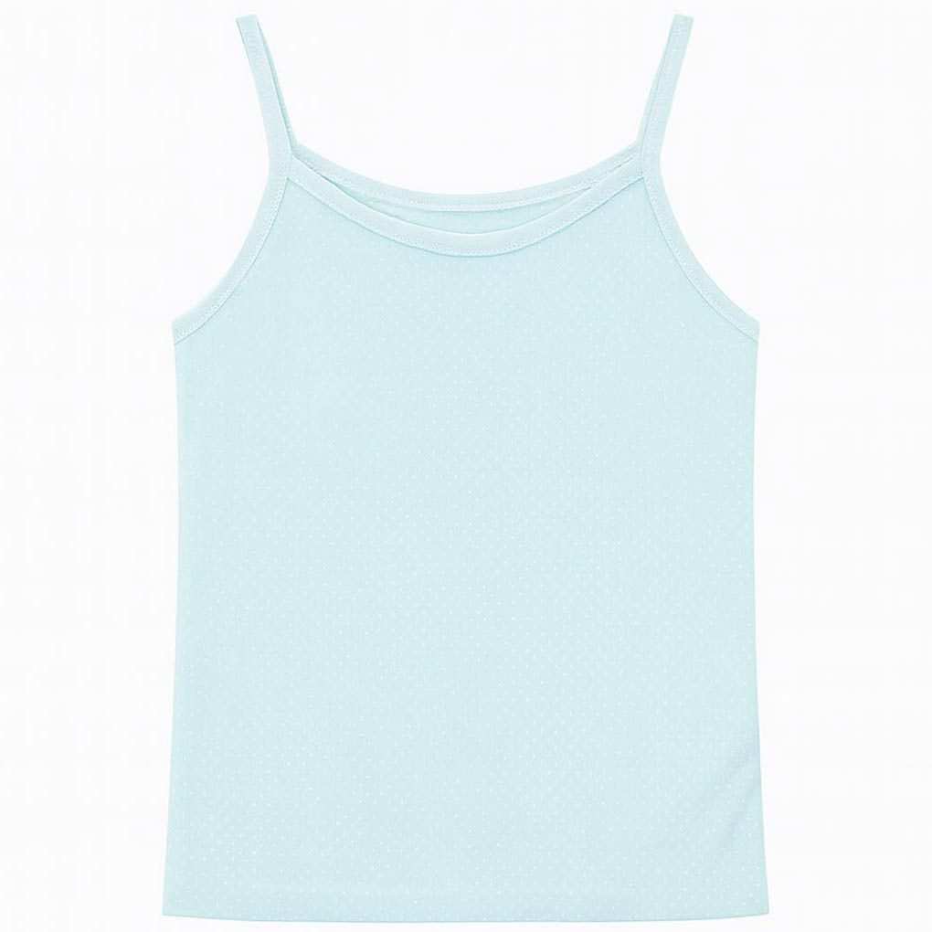 تاپ راحتی زنانه رنگ آبی خال خالی ماییلدا مدل 5328-4