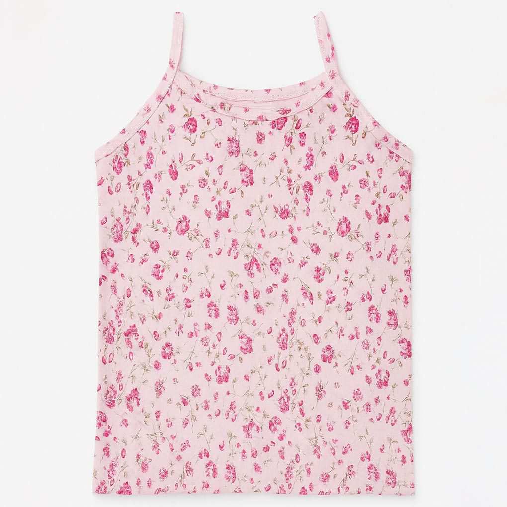 تاپ راحتی زنانه رنگ صورتی گل سرخی ماییلدا مدل 5328-2