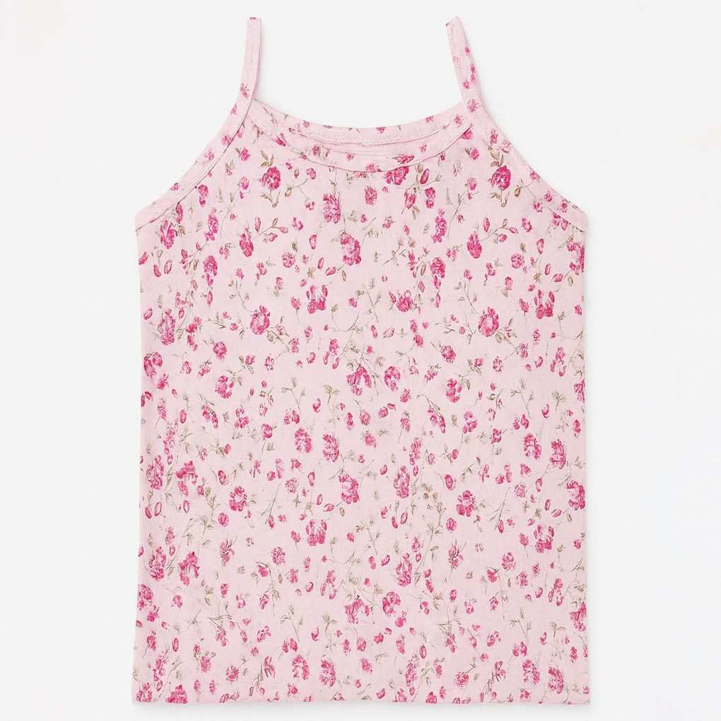 تاپ راحتی زنانه رنگ صورتی گل سرخی ماییلدا مدل 5328-2