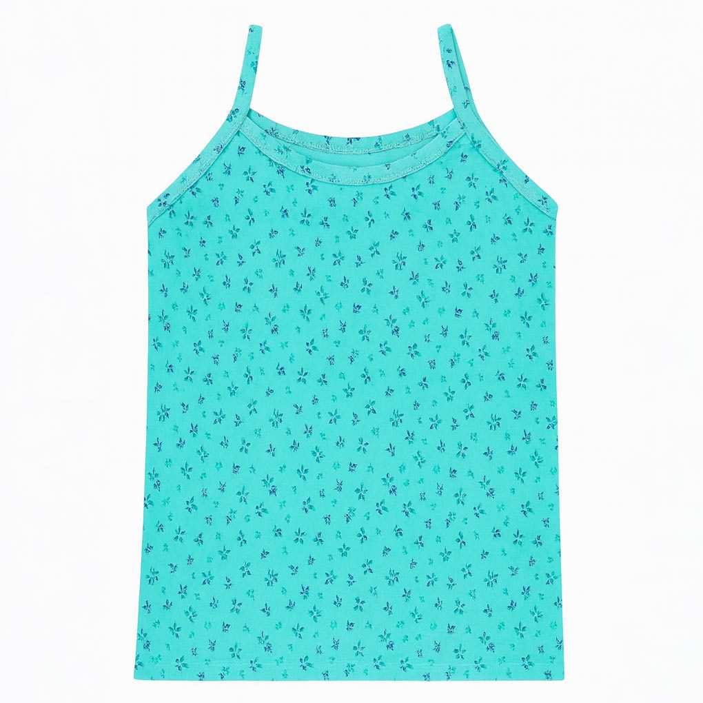 تاپ راحتی زنانه رنگ آبی گلدار ماییلدا مدل 5328-2