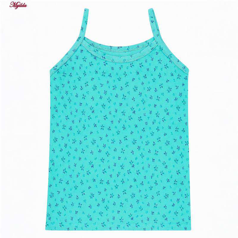 تاپ راحتی زنانه رنگ آبی گلدار ماییلدا مدل 5328-2