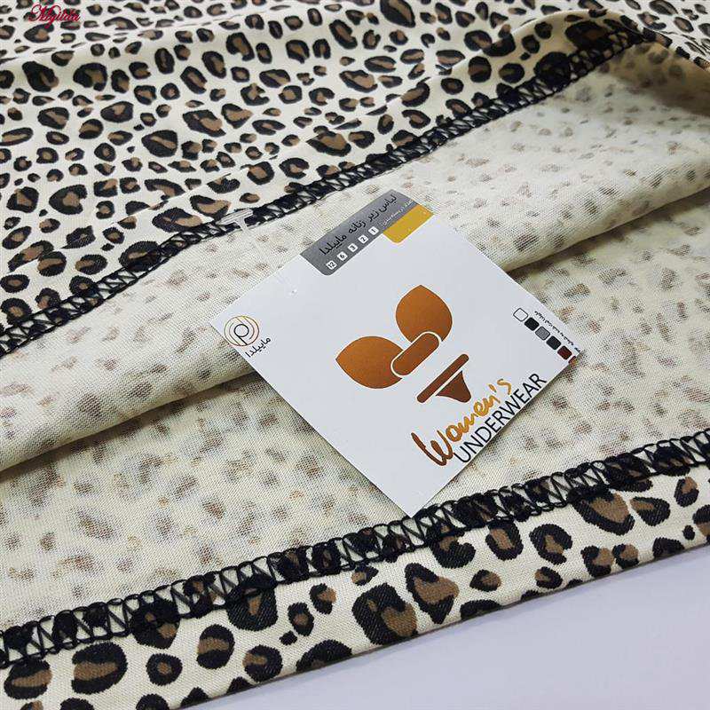 تاپ راحتی زنانه رنگ پلنگی ماییلدا مدل 5328-1