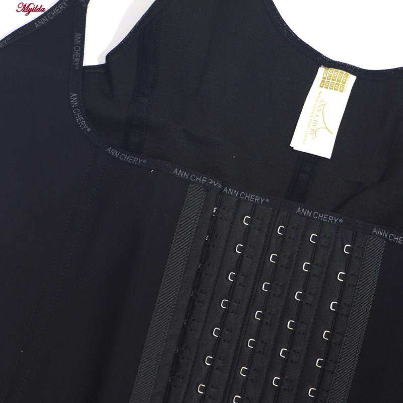 گن زنانه مدل 9 فنره و 6 قزن زیرسینه رنگ مشکی آن چری ماییلدا